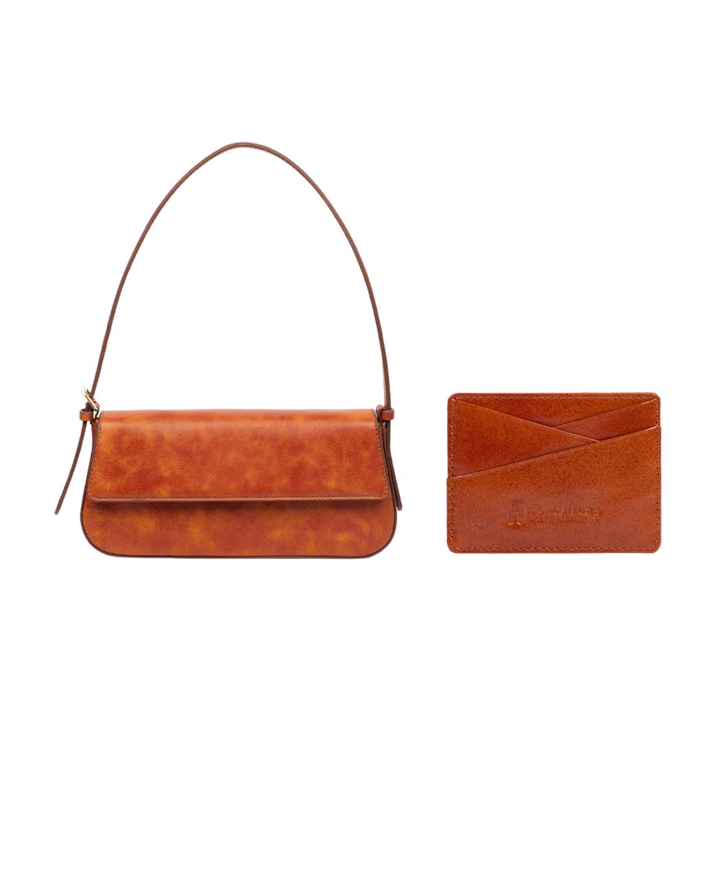 Winter sale bundle Viola Burnt orange & card holder