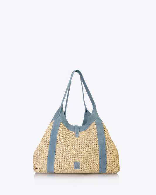Faya Tote - Dusty Blue