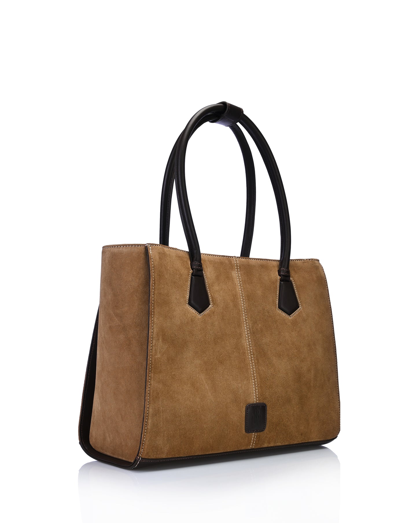 Effra handbag - Desert sand suede