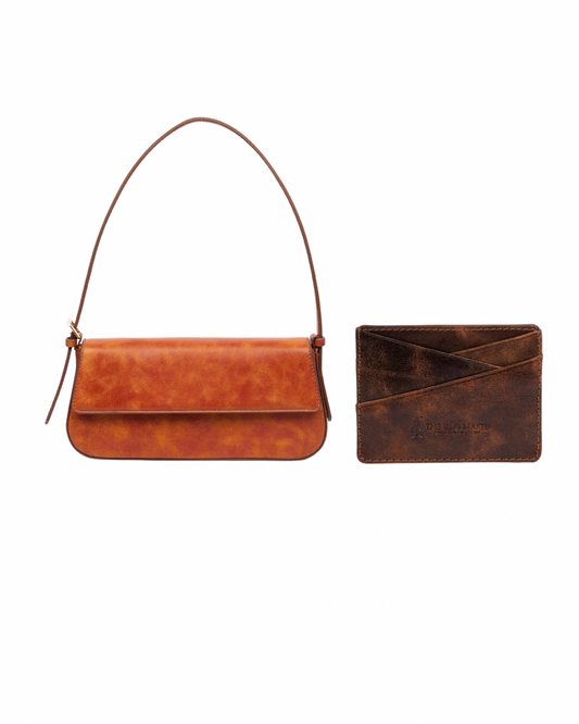 Winter sale bundle Viola Burnt orange & card holder